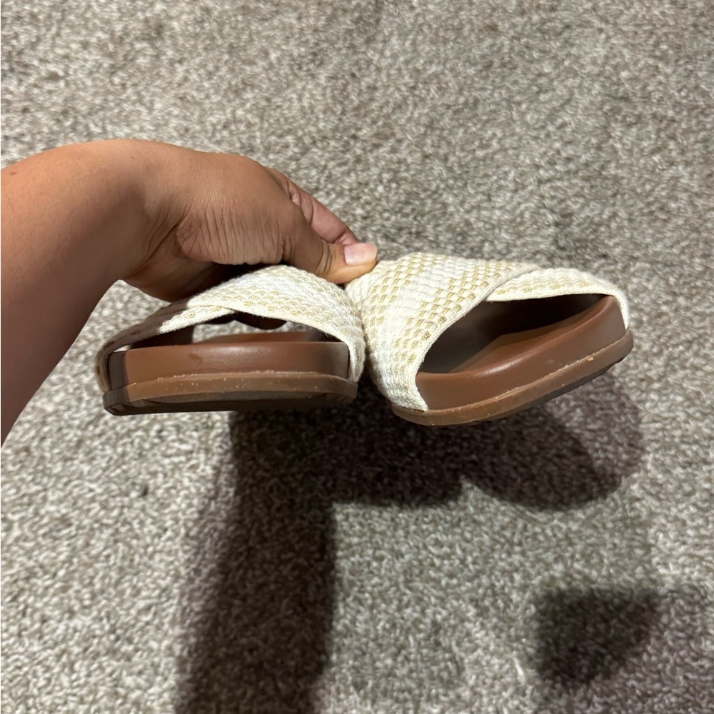Rothy’s The Weekend Slide in Vanilla Cone Size 8 MSRP: $130 - Picture 7 of 11